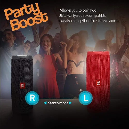 JBL Flip 5 20 W Ipx7 Waterproof Bluetooth Speaker With Partyboost